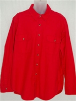 National Outfiters men's solid heavyweight brawny SHIRT.